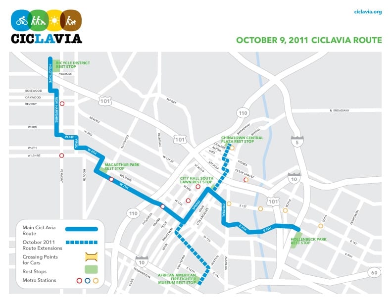 Ciclavia 9 octubre