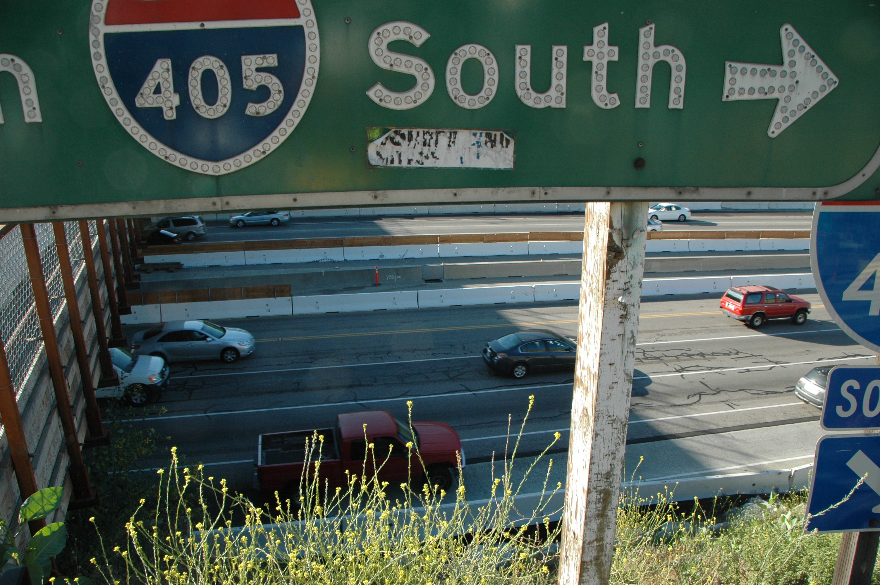 Autopista I-405 en el Paso Sepúlveda. (Foto José Ubaldo/Metro) 