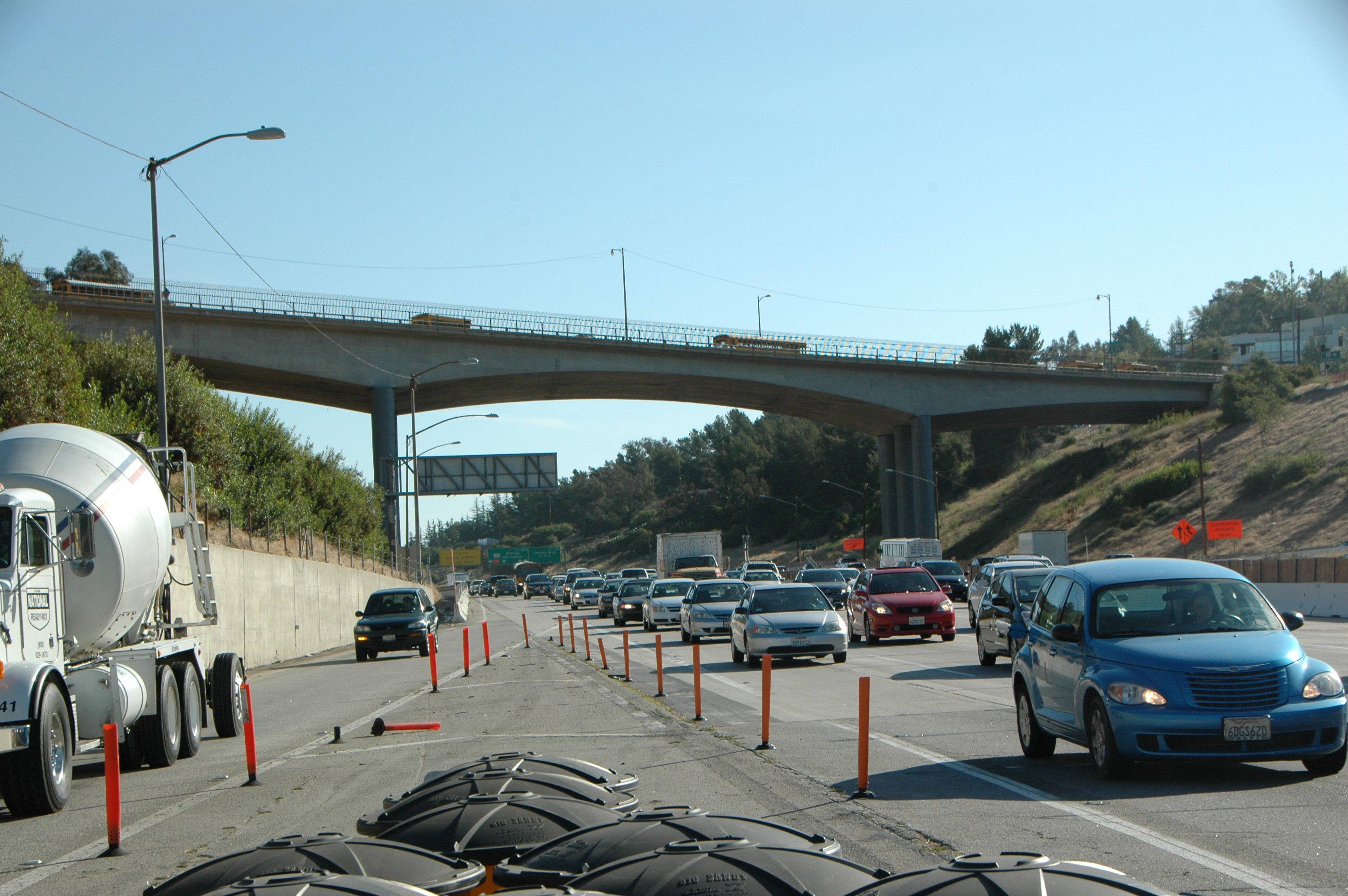 La segunda parte de la demolición del puente Mulholland será en 11 meses. (Foto José Ubaldo/El Pasajero)