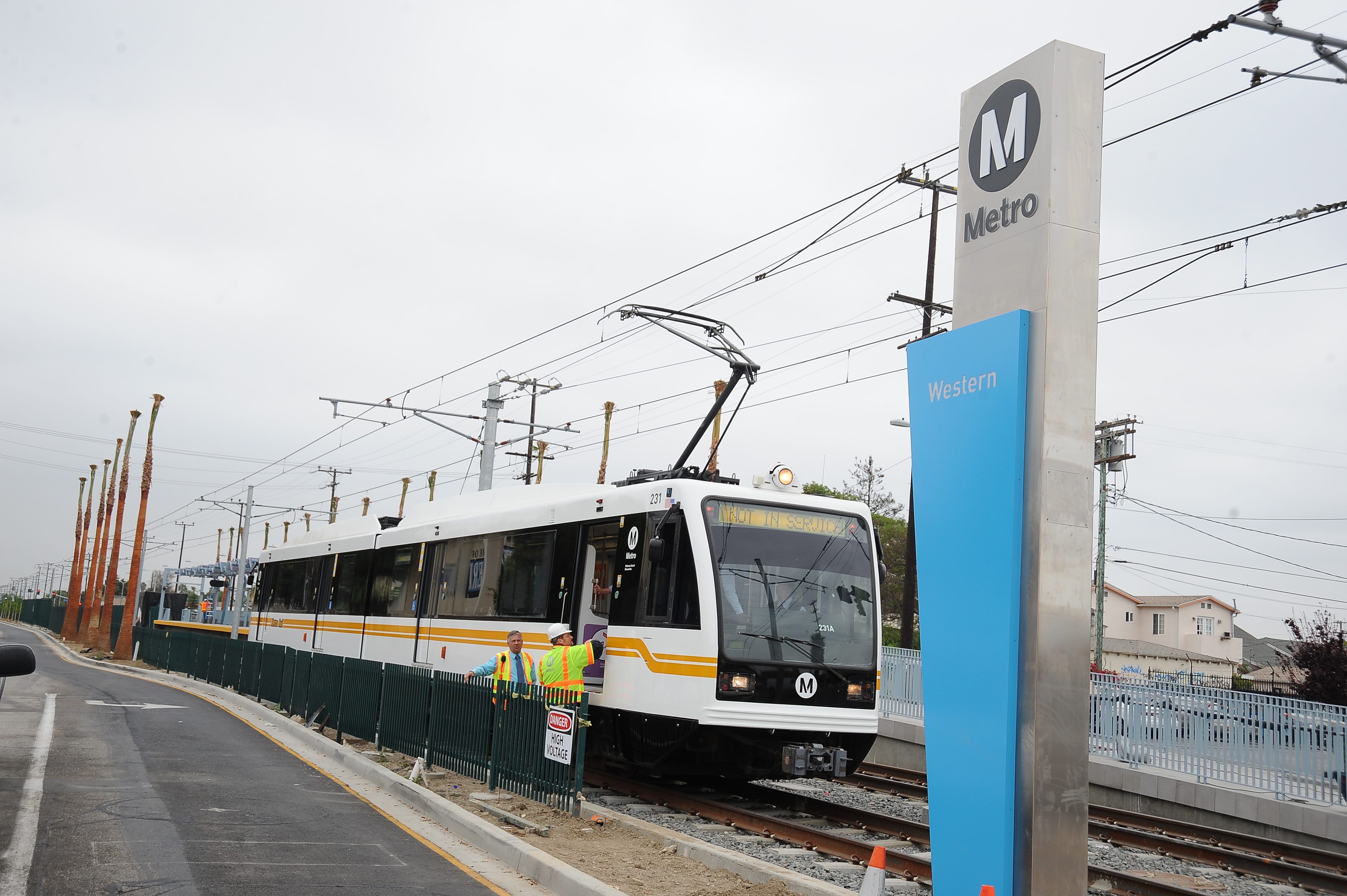 Metro Expo Line Train Test Preview