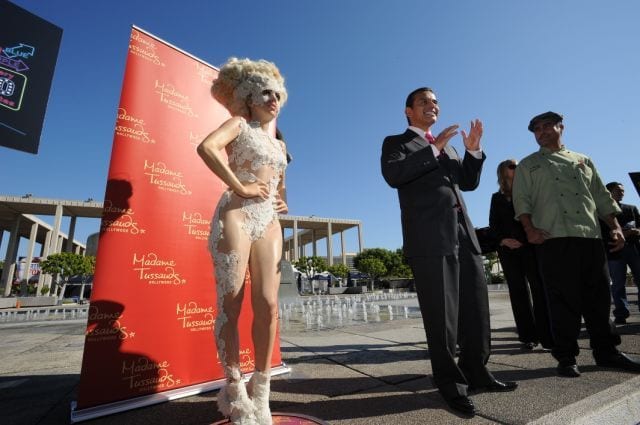 Hasta Lady Gaga estuvo presente en la rueda de prensa donde se anunció más servicio en las líneas Roja, Azul y Dorada de Metro. (Foto Juan Ocampo/El Pasajero).
