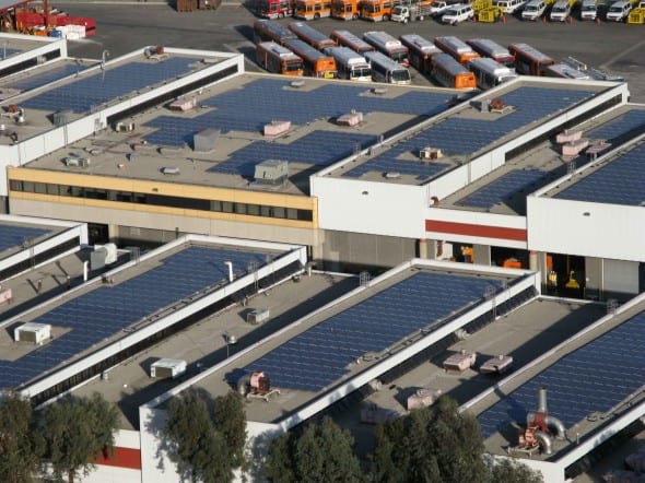 Metro paneles solares