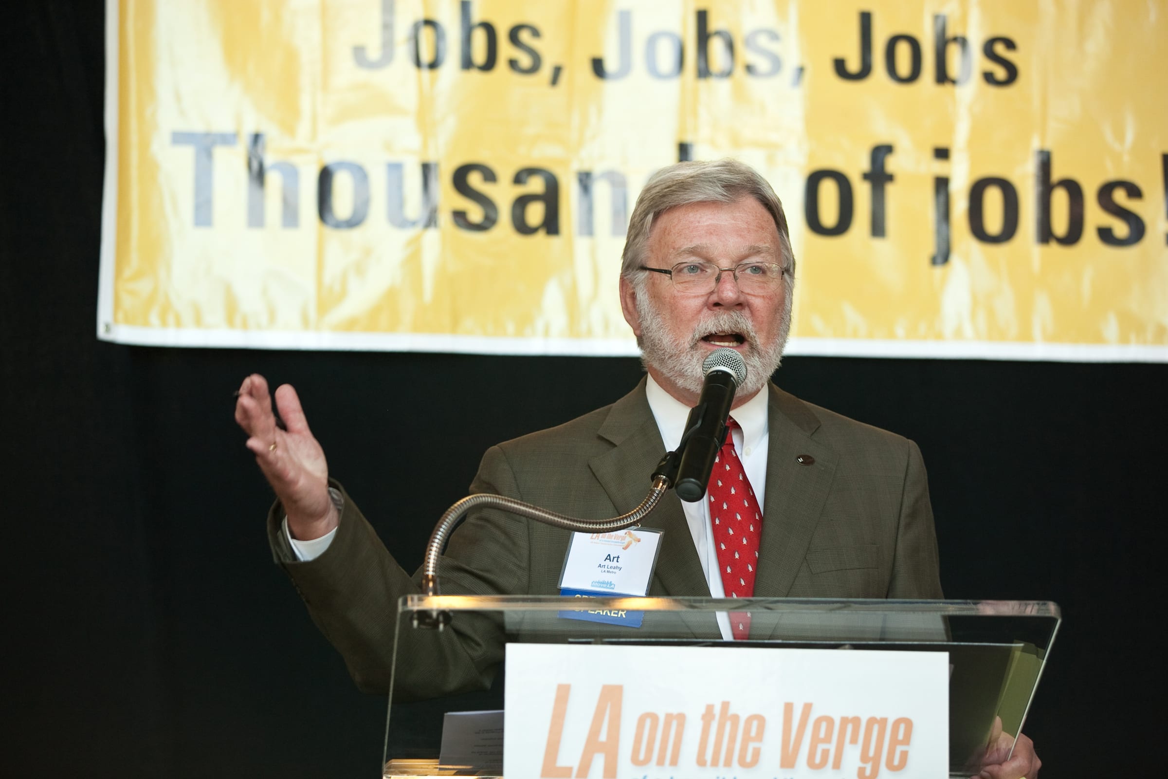 Art Leahy, Gerente General Ejecutivo de Metro.