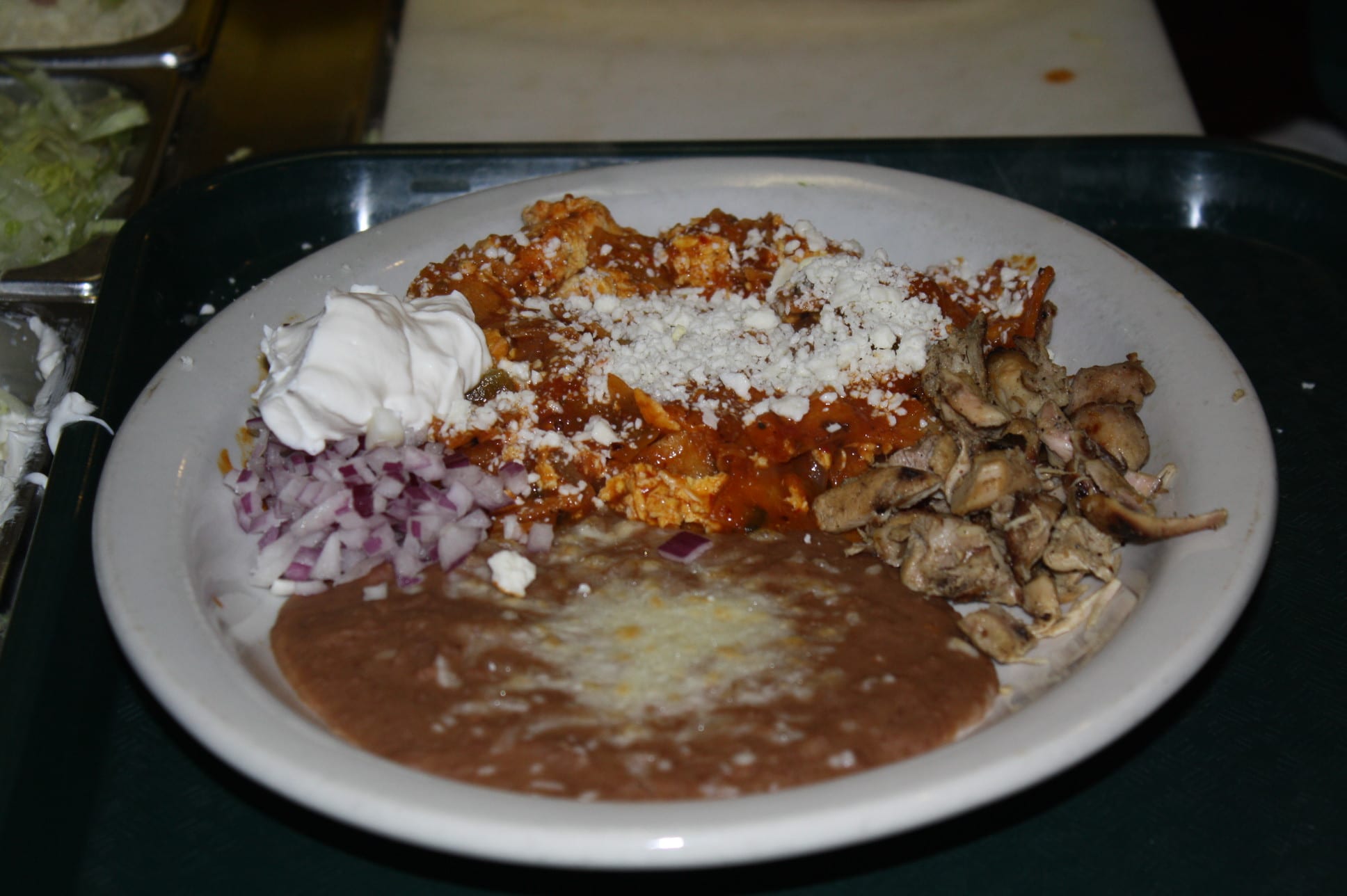 Chilaquiles de pollo