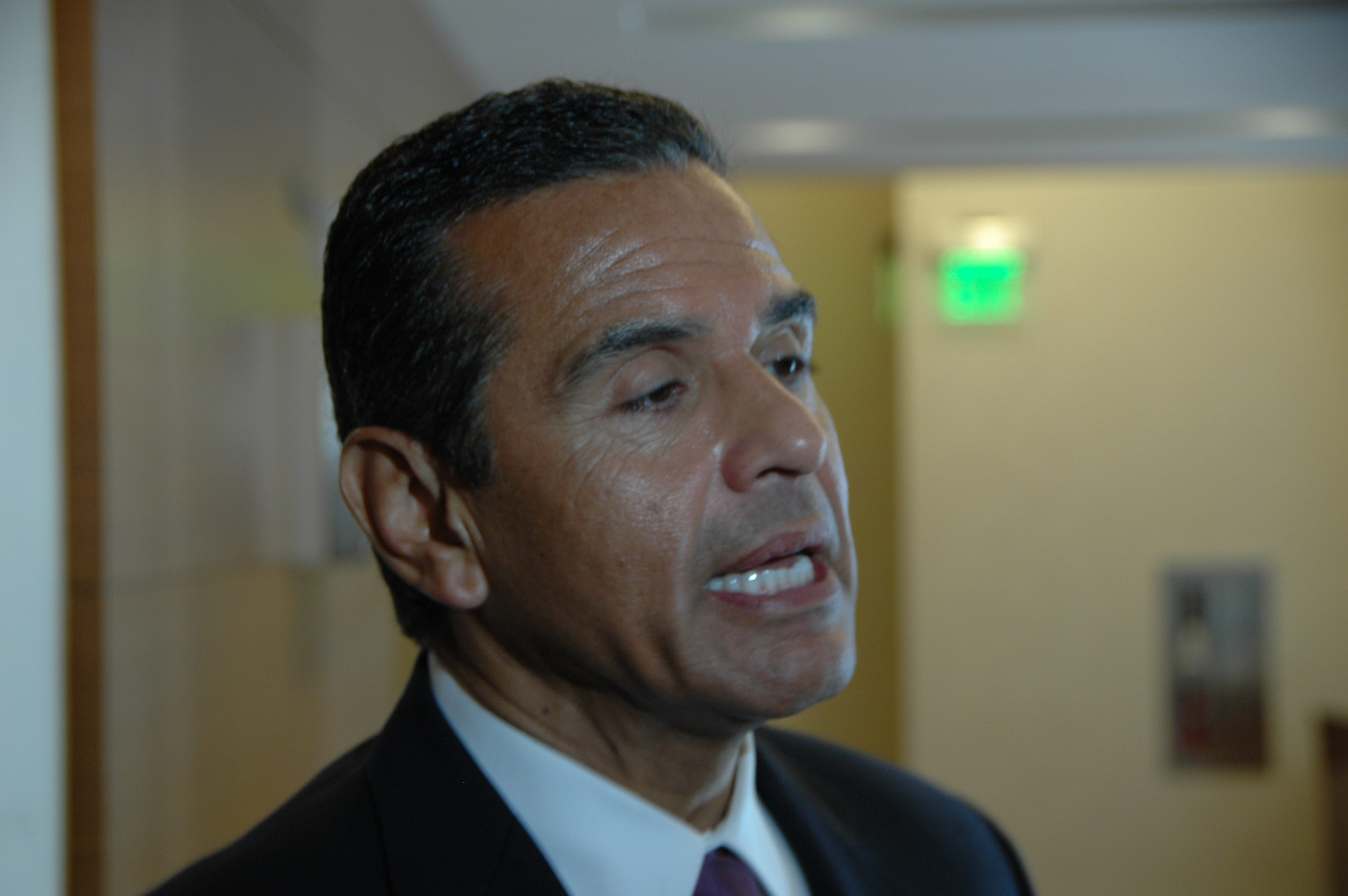 Alcalde Antonio Villaraigosa. (Foto José Ubaldo/El Pasajero).