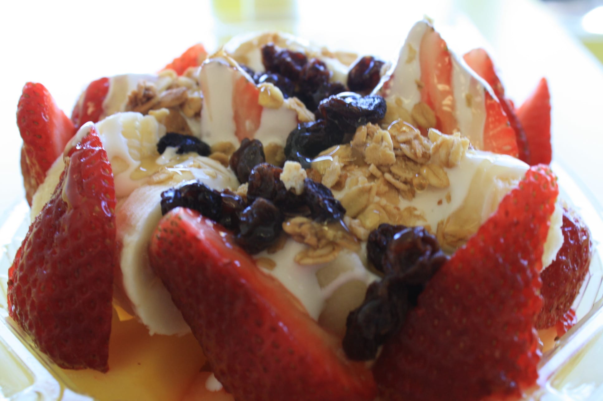 Y para finalizar un sabroso Biónico o coctel de frutas . (Foto Agustín Durán/El Pasajero).