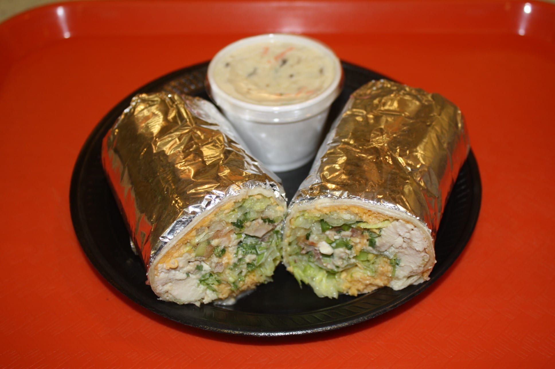 Burrito de pollo. Foto Agustín Durán/El Pasajero)