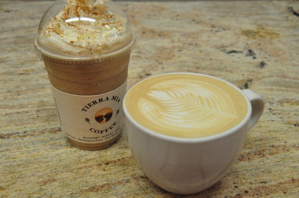 Horchata Latte. (Foto Agustín Durán/El Pasajero)
