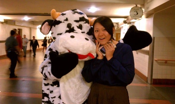 Si se encuentra con Woody en Union Station sabrá que hora de una sabrosa nieve de Ben & Jerry’s. (Foto de Kim Upton/Metro)