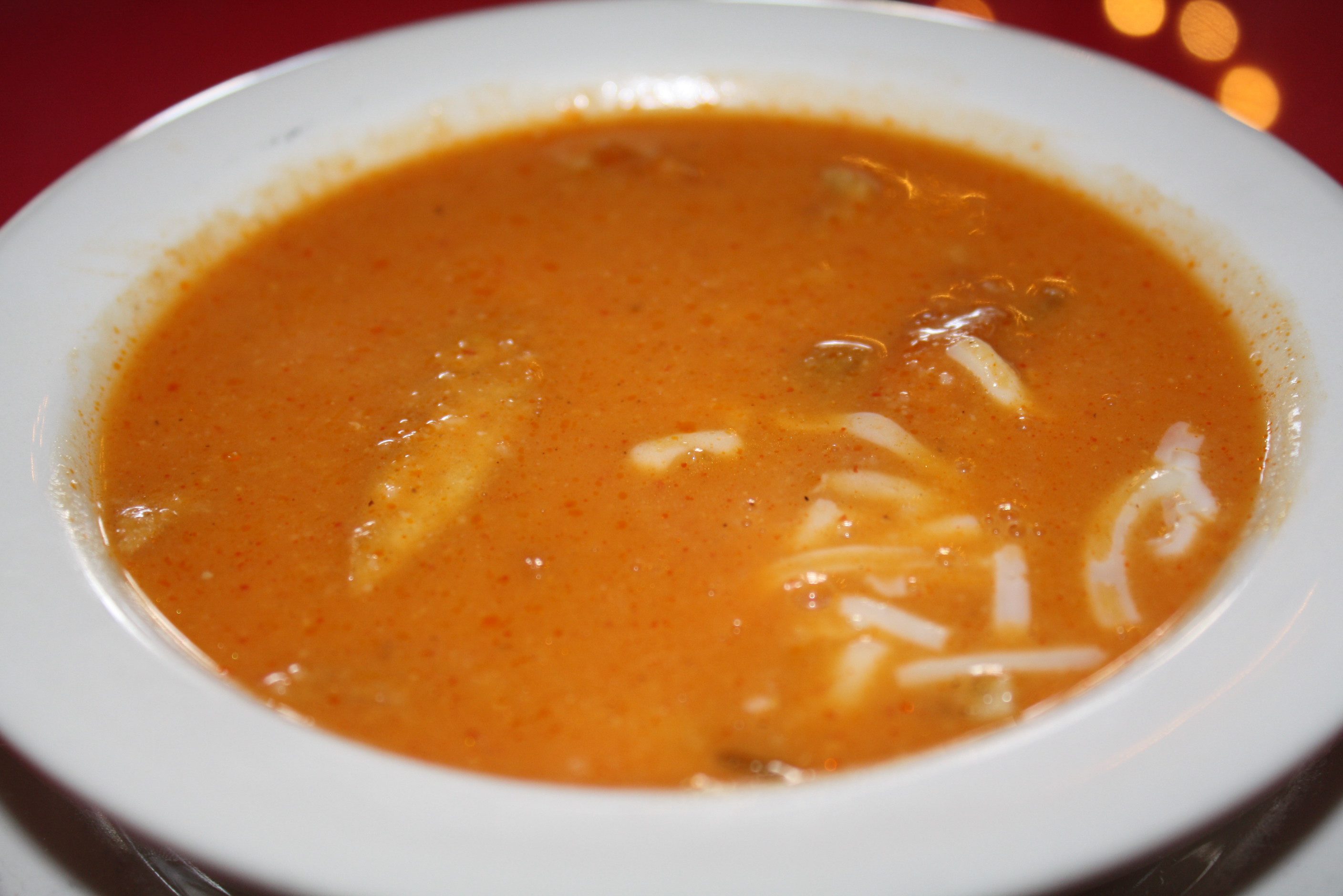 Sopa de tortilla. (Foto Agustín Durán/El Pasajero).