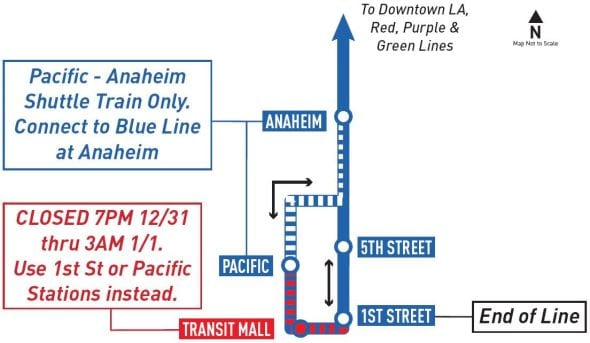 Blue Line New Year