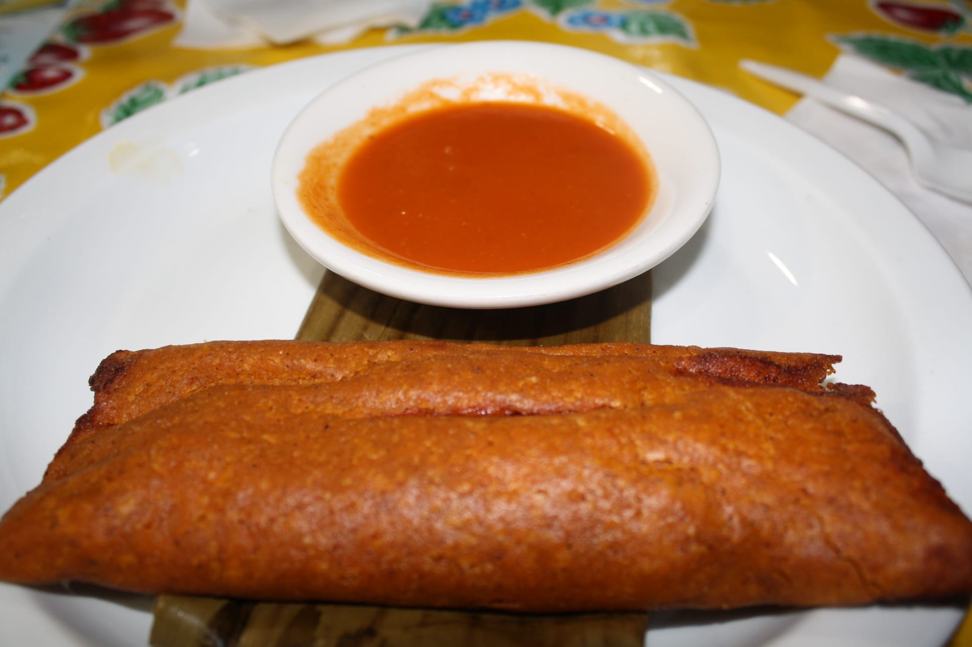 Tamal horneadito, estilo Yucatán. (Foto de Agustín Durán/El Pasajero)