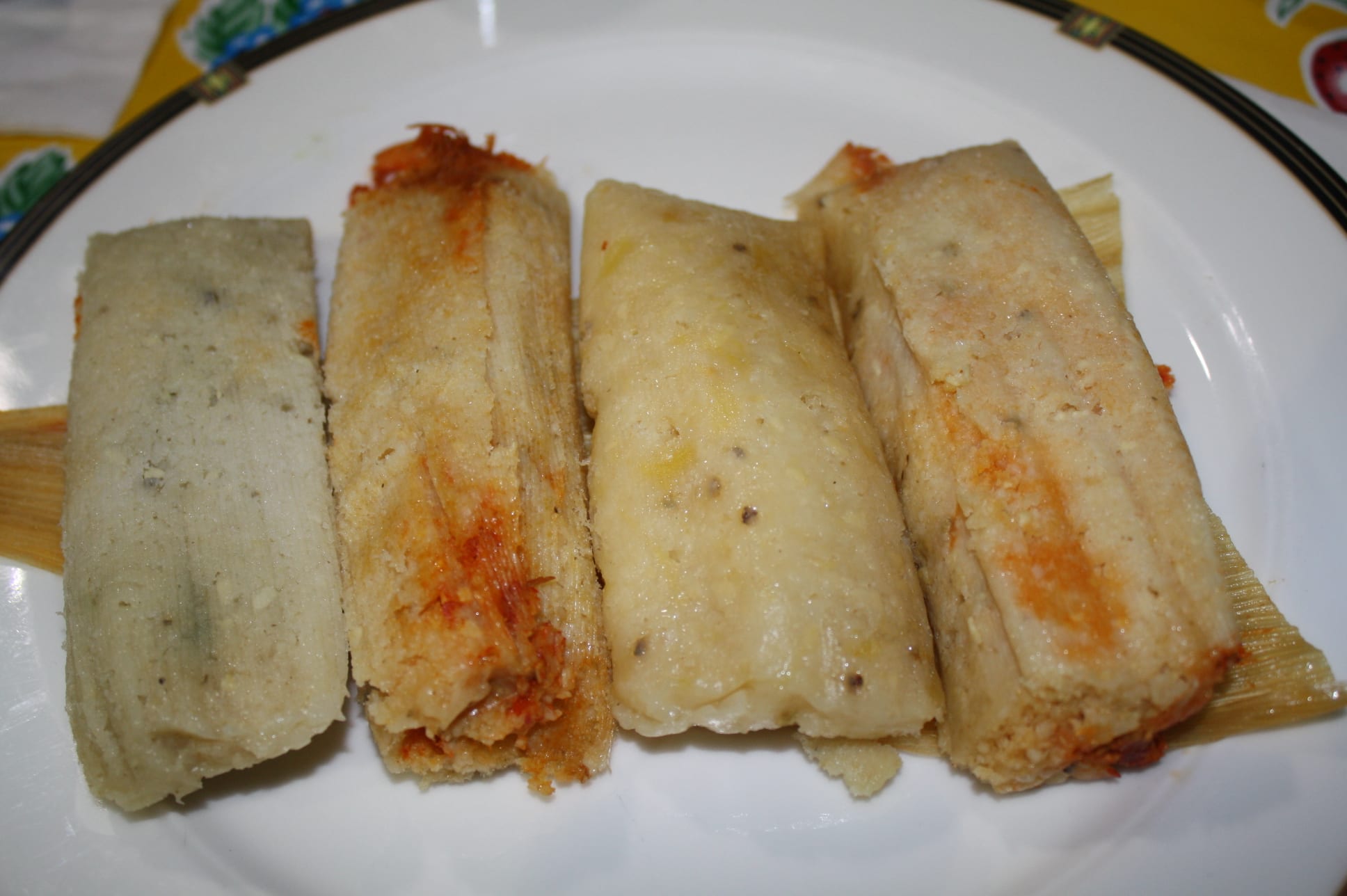Tamales estilo Ciudad de México del restaurante Vista Hermosa. (Foto de Agustín Durán/El Pasajero)
