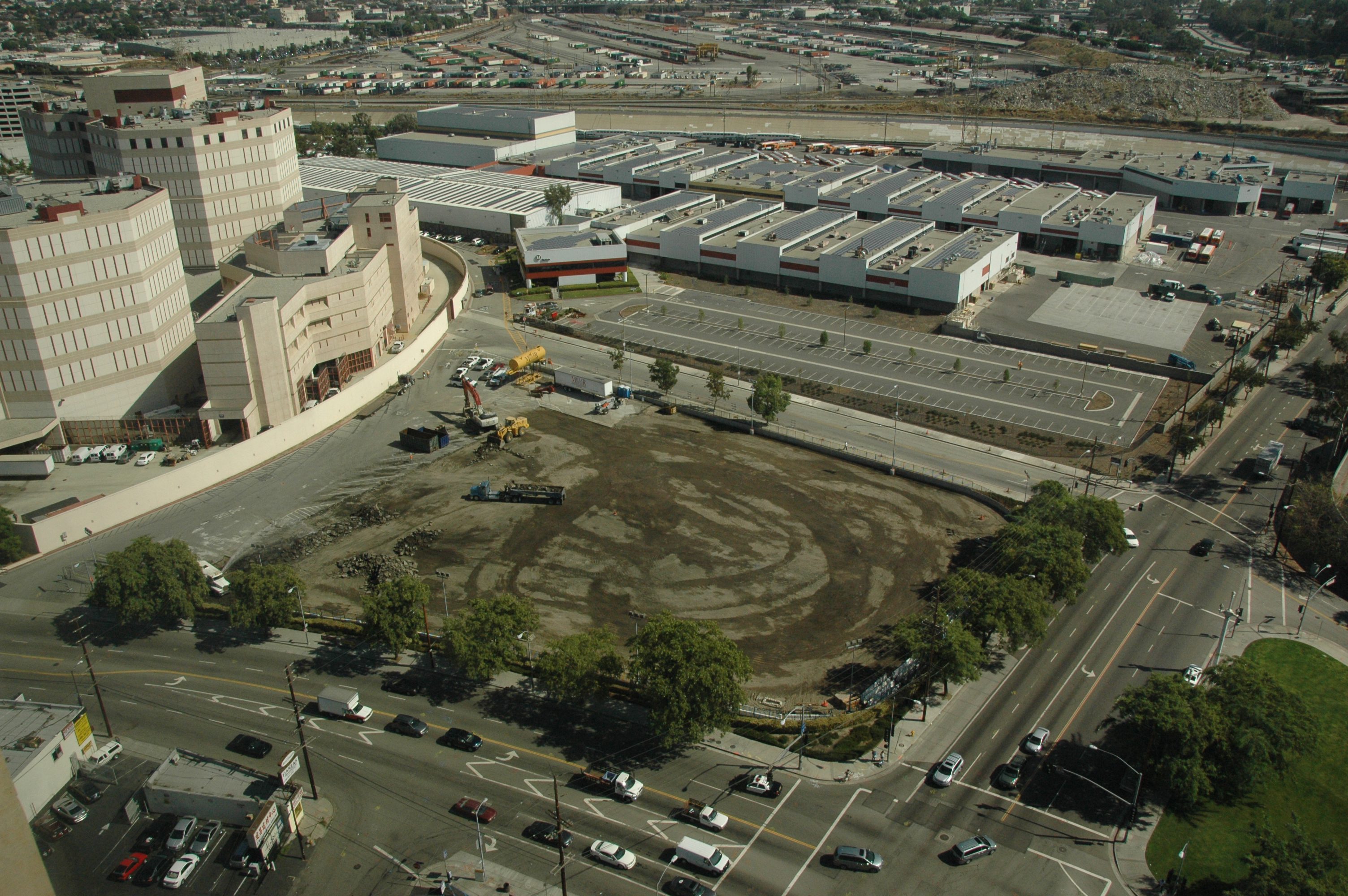 Construcción de la division 13 para autobuses de Metro. (Foto José Ubaldo/El Pasajero).