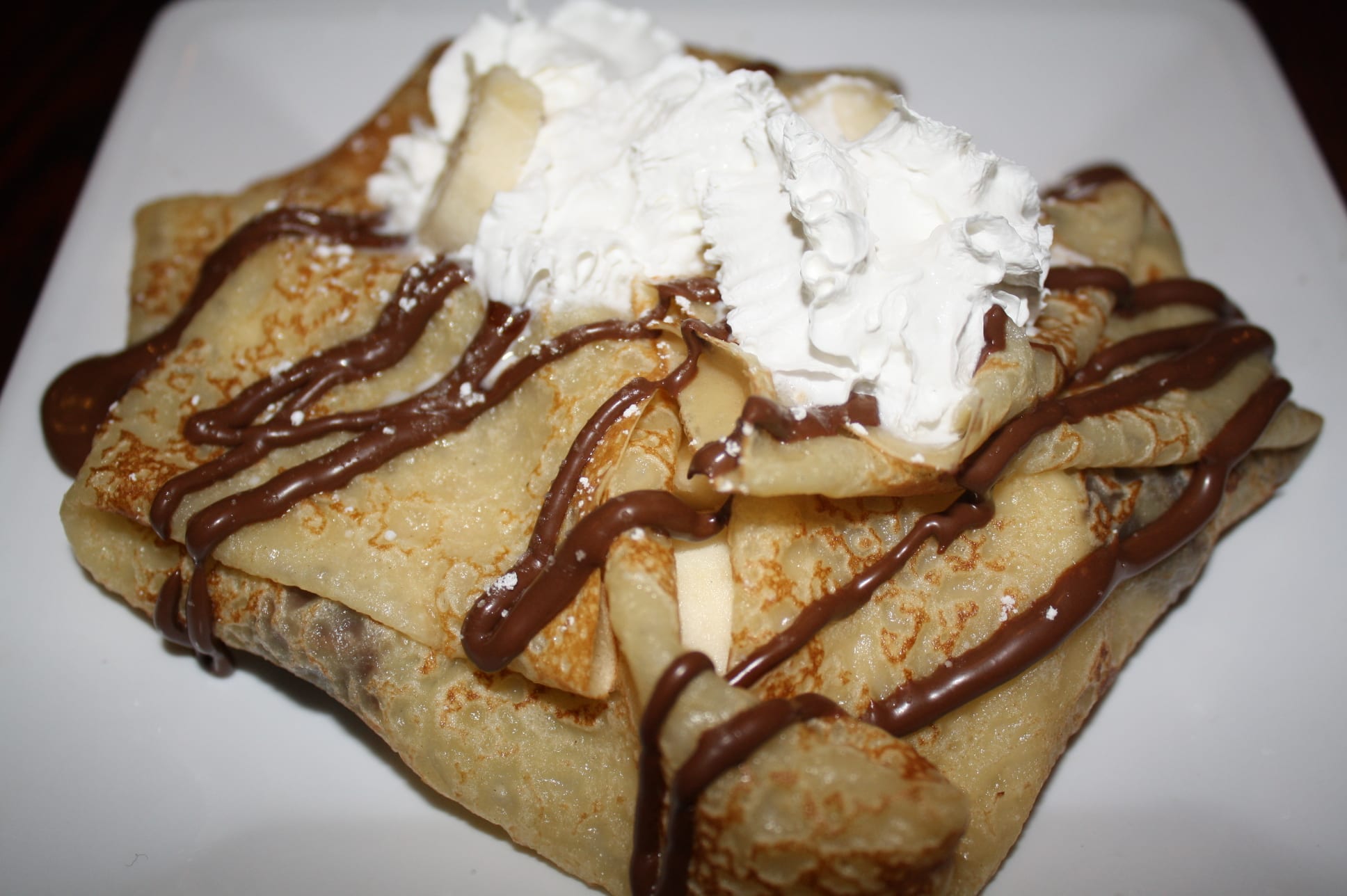 Crepa de Nutella  con Banana(Foto de Agustín Durán/El Pasajero).