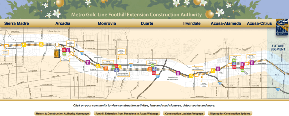 map screen shot Foothill