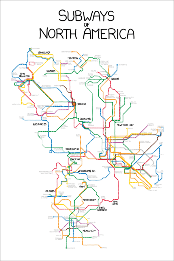 mapa de subways