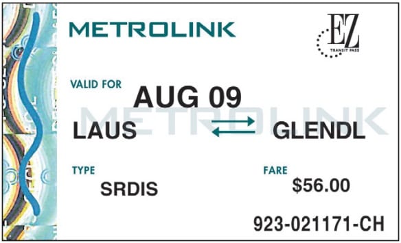 Metrolink TAP 2