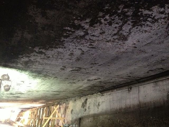 túnel quemado