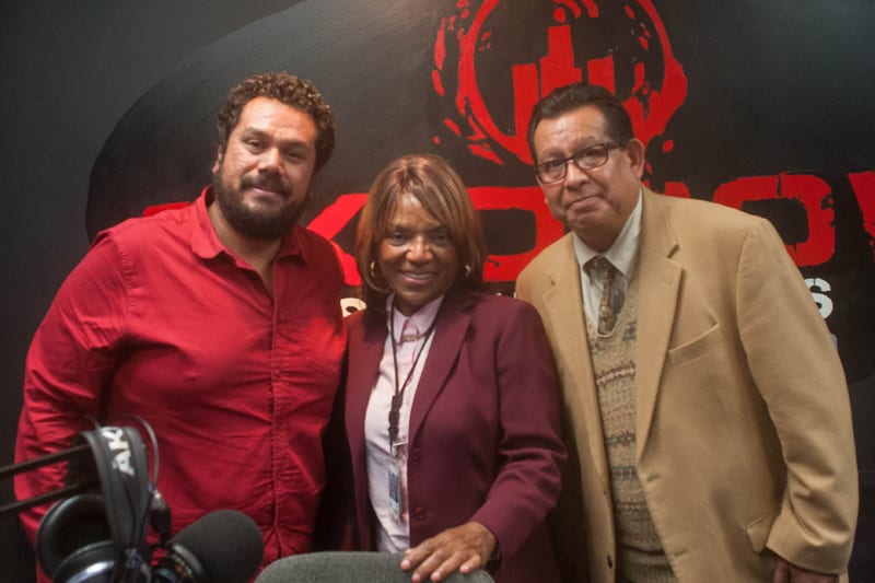 Solis, Long y Ubaldo. Foto: Adam Murray.