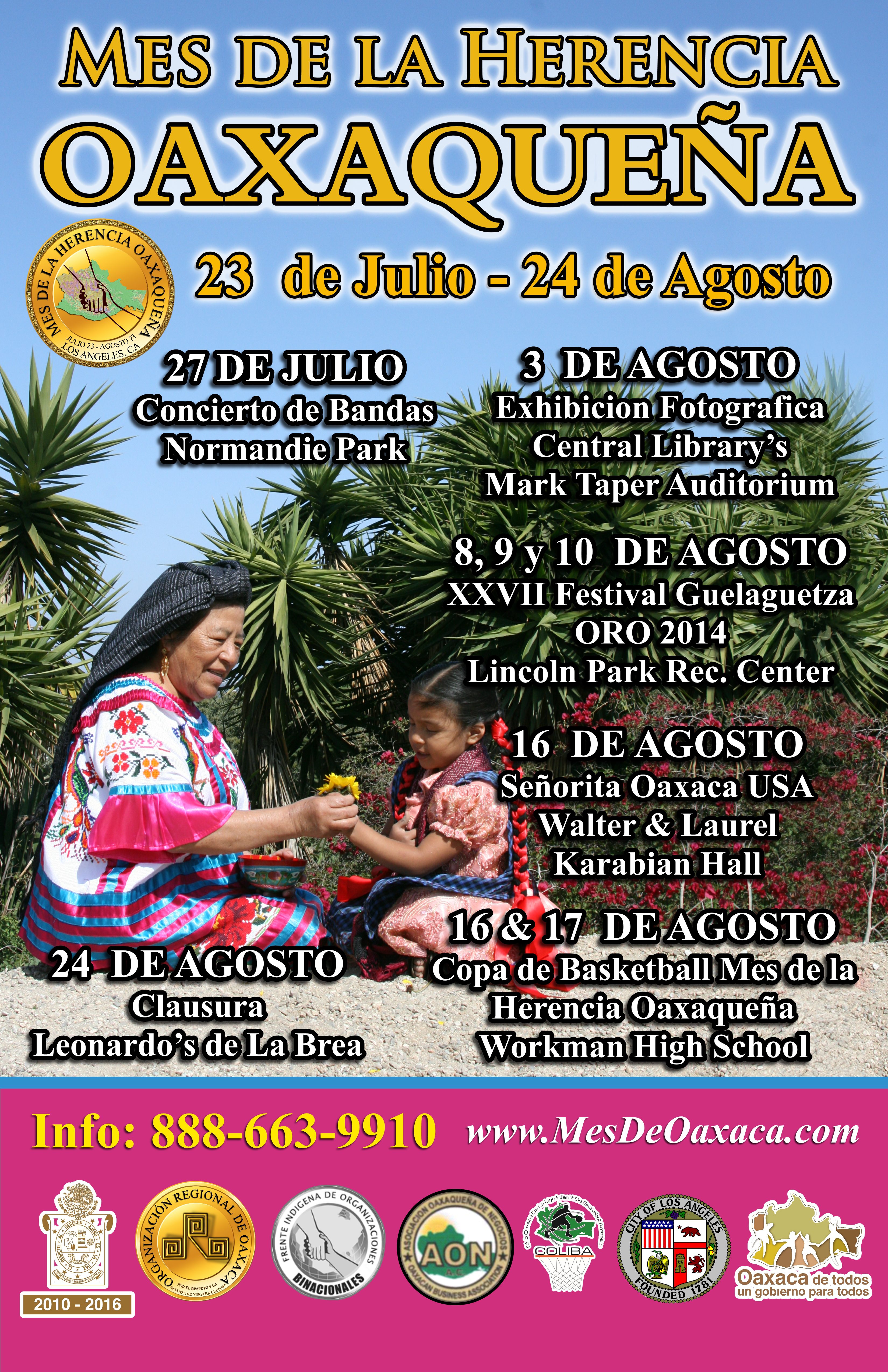 Mes de La Herencia Oaxaqueña 2014 3