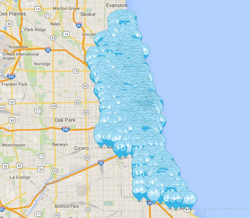 chicago mapa