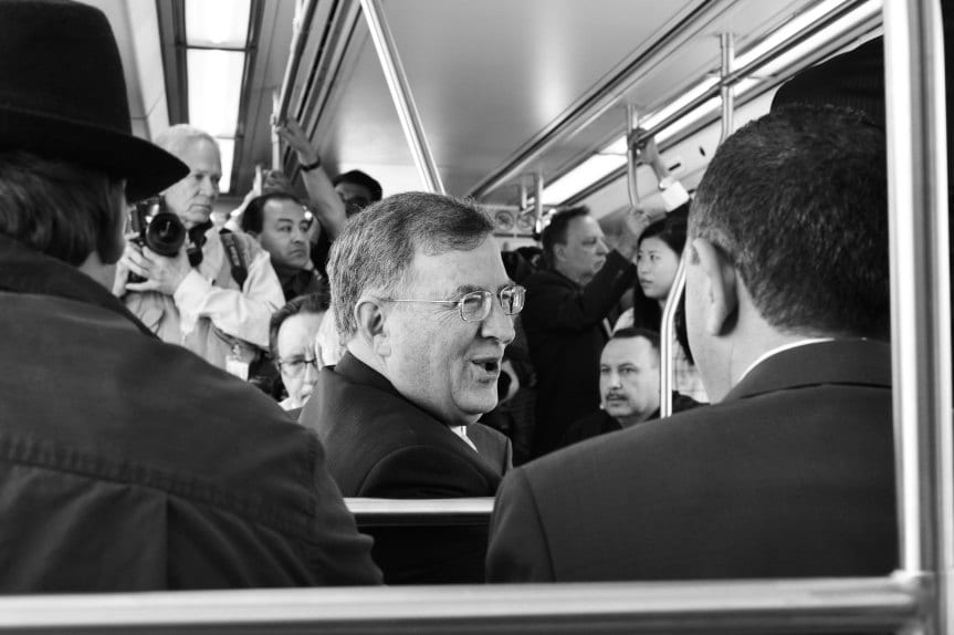 John Fasana, alcalde de Duarte y miembro de la Junta Directiva de Metro. Fotos: Steve Hamon/Metro.
