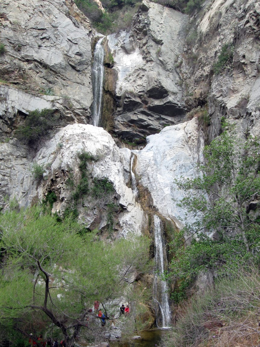 Las cascadas de Fish Canyon. Foto: Mitch Barrie via Flickr.