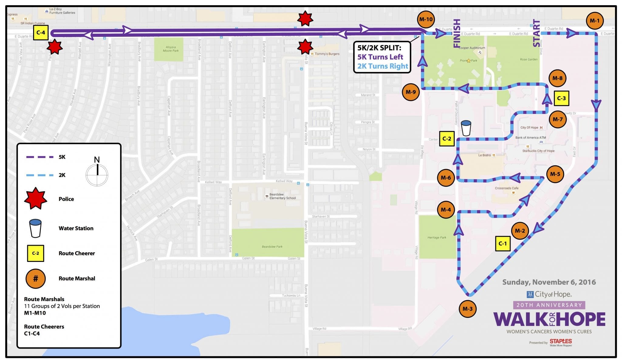 2016-Walk-for-Hope-LA-Route-Map