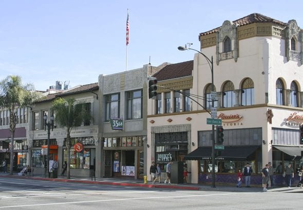 Colorado Avenue en Pasadena.