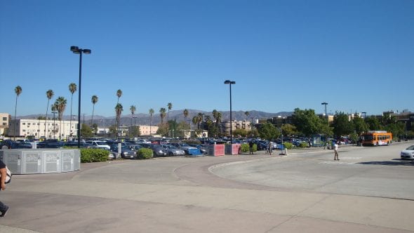 Estacionamiento en North Hollywood.
