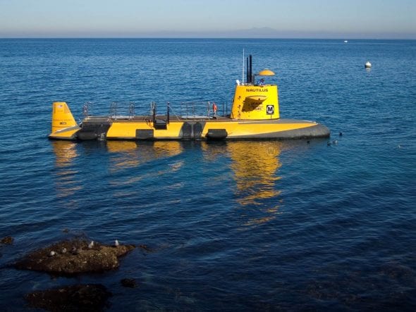 Vehículo de buceo.
